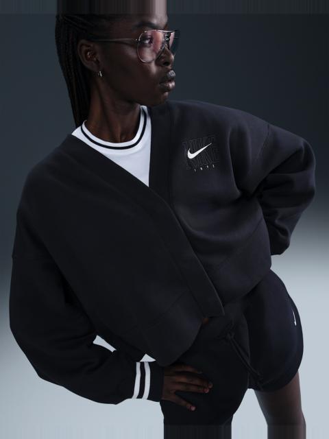 Nike Sportswear Phoenix Fleece Women's Over-Oversized Graphic Cardigan