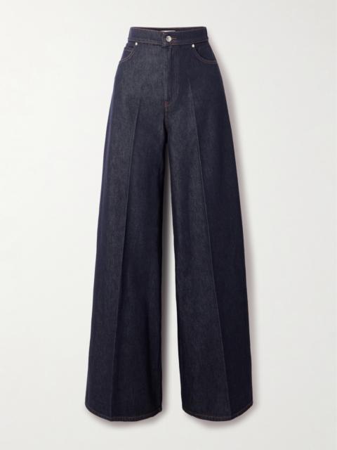 Carmine High-rise Wide-leg Jeans