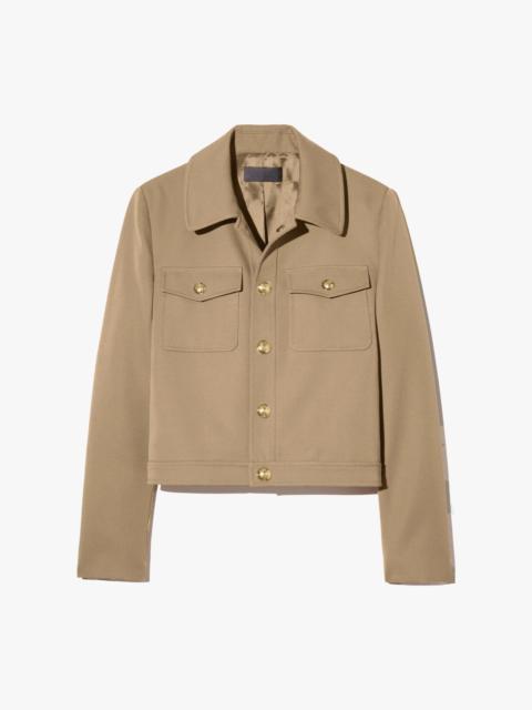 EDNA CROPPED WOOL JACKET