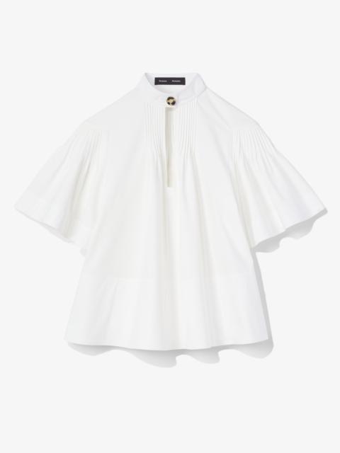 Poplin Pintuck Top