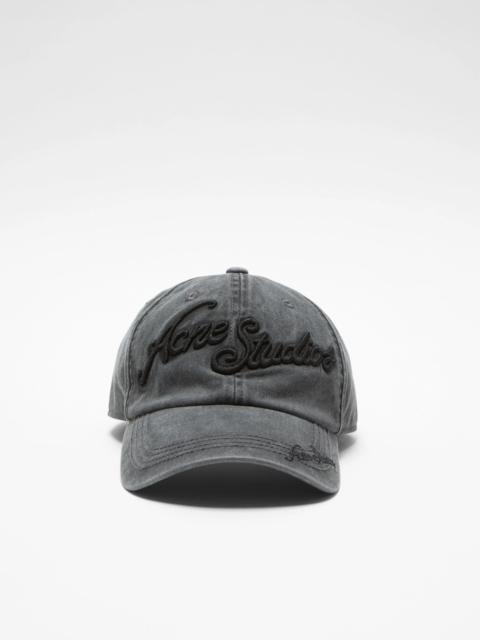 Logo cap - Faded black