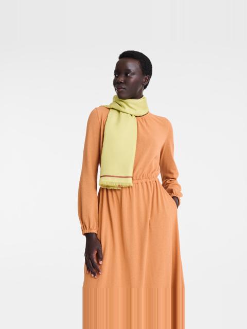 La Médaille Longchamp Shawl Pistachio - Cotton blend