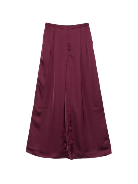 tailored pleated trousers