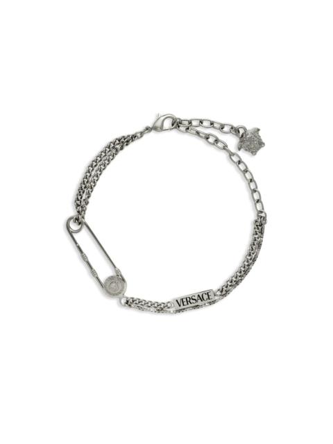 logo-engraved bracelet