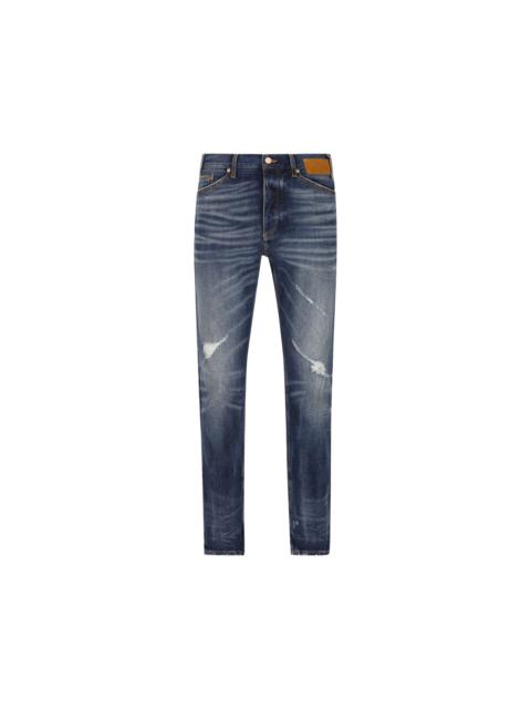 Jeans Blue Cotton