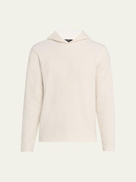 Men's Double-Face Textured Hoodie