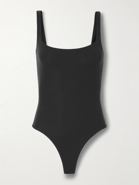 Fits Everybody Square Neck Bodysuit - Onyx Black