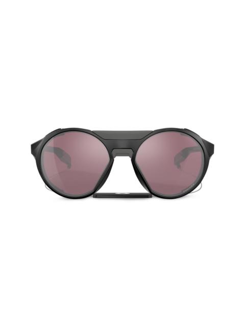 oversized round frame sunglasses