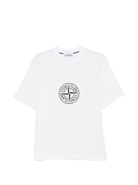logo-print T-shirt