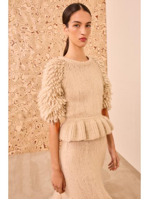 Selene Peplum Pullover