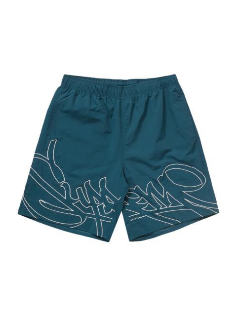 Supreme Tag Water Short Teal
