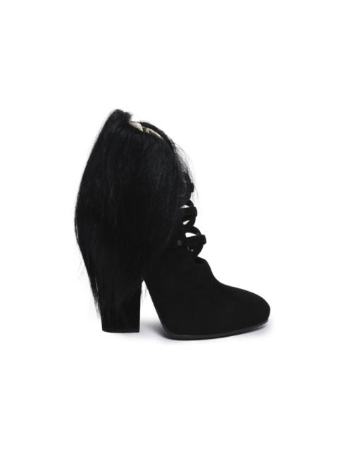 Bottega Veneta Fur Heels Black (Women's)