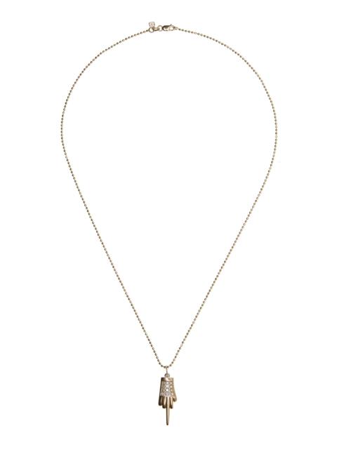 14K Gold, Diamond Necklace gold