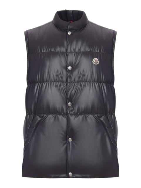 RESTIGO QUILTED VEST WITH LOGO PATCH