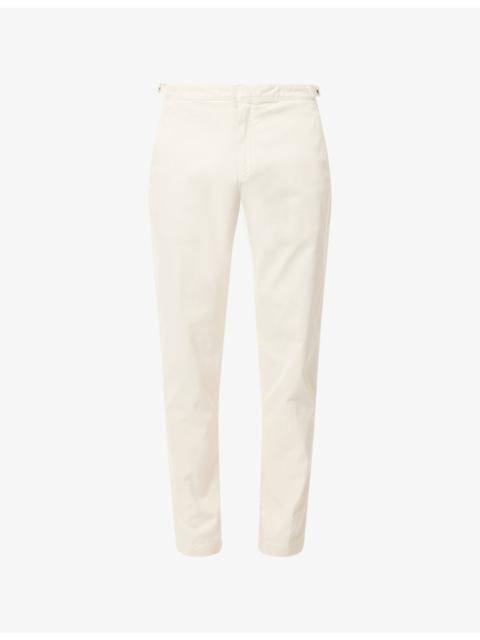 Fallon Tailored-Fit Stretch-Cotton Trousers