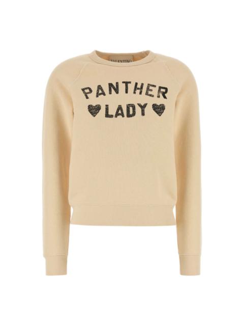 graphic-print cotton sweatshirt