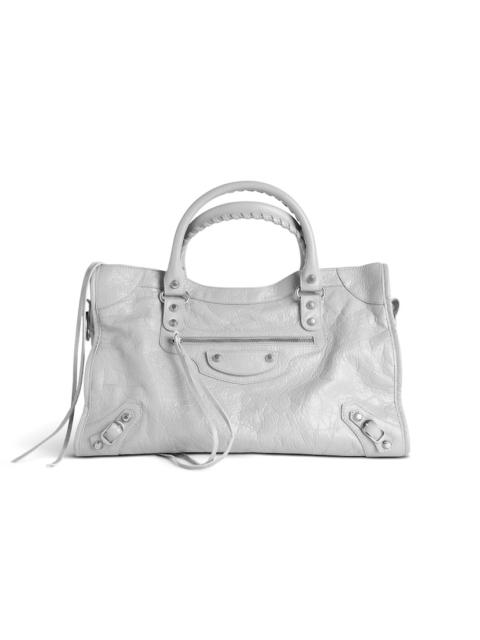 Women's Le City Bag Medium in Light Grey