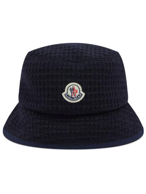 Moncler Waffle Knit Bucket Hat