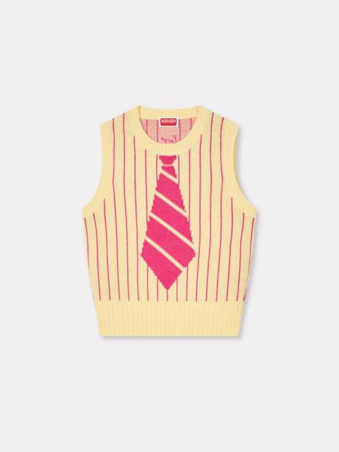 'KENZO Trompe l'œil' vest in wool cotton
