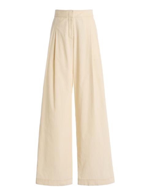 Rosalie Corduroy Pants ivory
