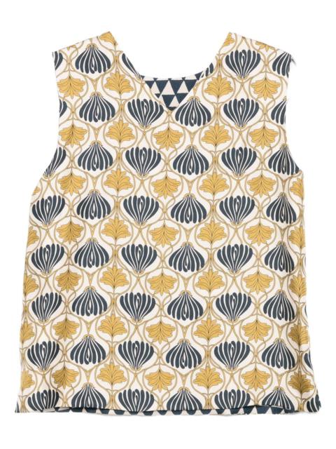 reversible printed top