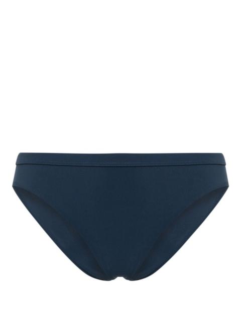elasticated-waistband bikini bottom