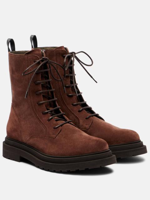 Monili suede ankle boots