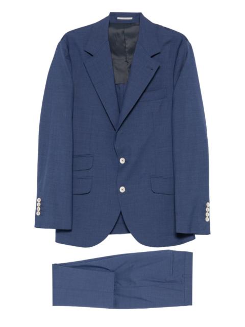 notched-lapel single-breasted suit
