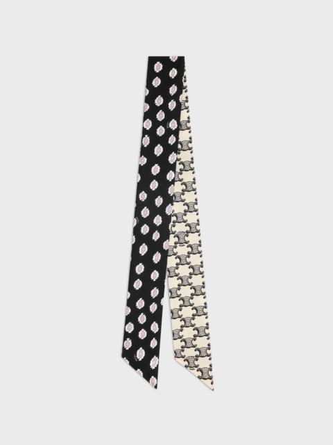 lavalliere IN silk twill