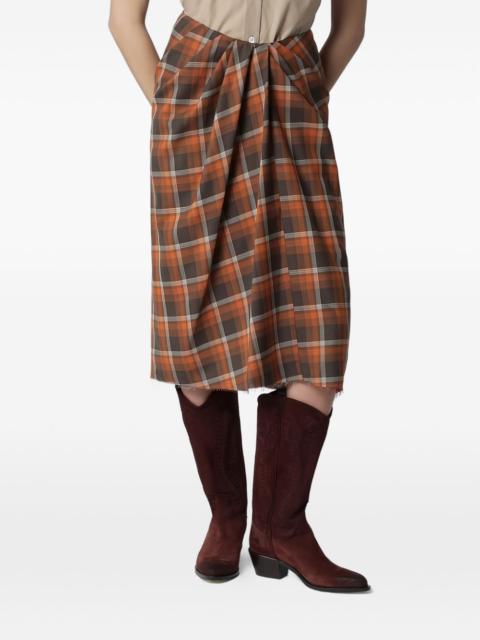tartan skirt