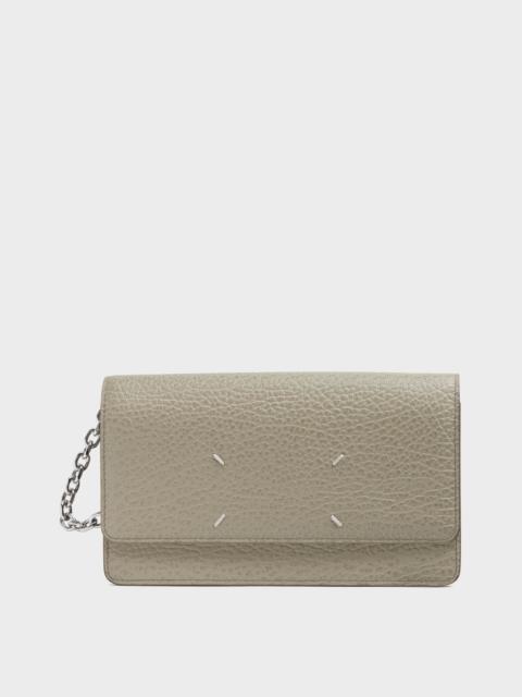 Four stitches chain wallet