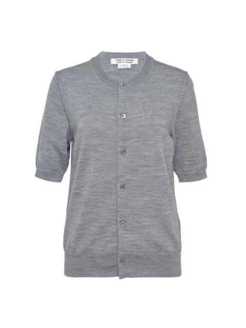 Wool Jersey Cardigan