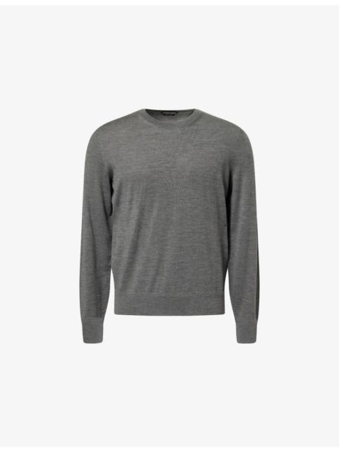 Fine-Gauge Crewneck Wool Jumper
