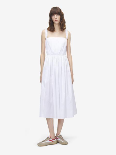 Gathered Midi Dress