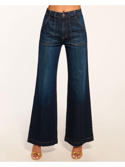 Theodora High-Rise Wide Leg Jean