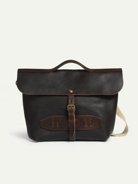 LAZARD SATCHEL BAG  -  DARK BROWN