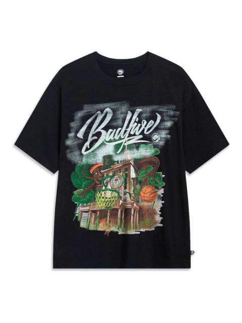 Li-Ning BadFive Short Sleeve T-shirt 'Black' AHST509-2