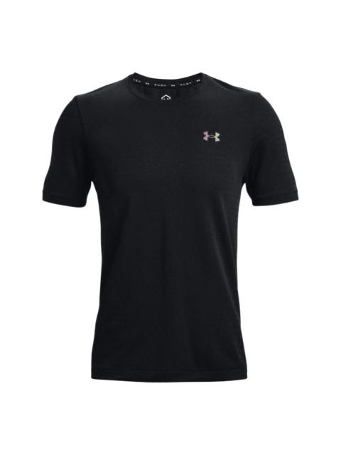 Under Armour Rush Seamless T-shirt 'Black' 1370441-001