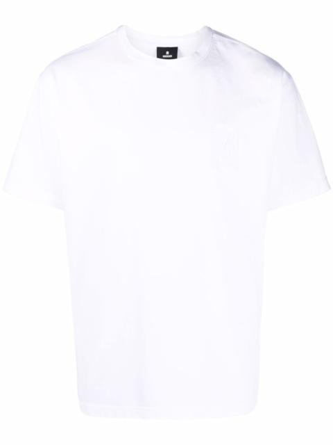 velvet logo organic cotton T-shirt