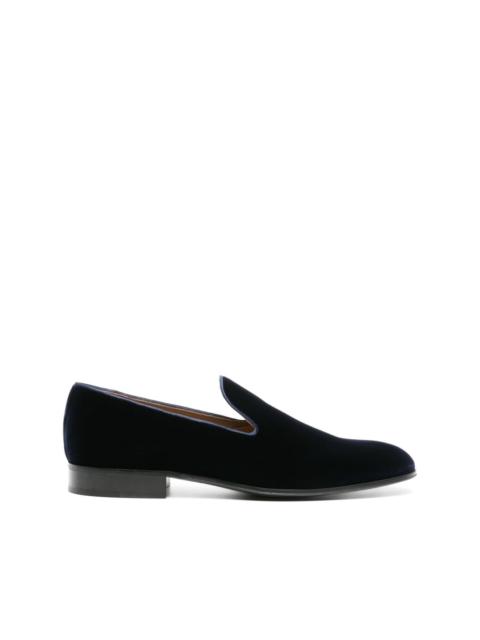 Jean velvet loafers