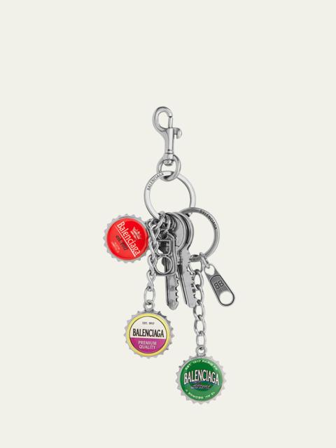 Men's Keyring Bottle Caps
