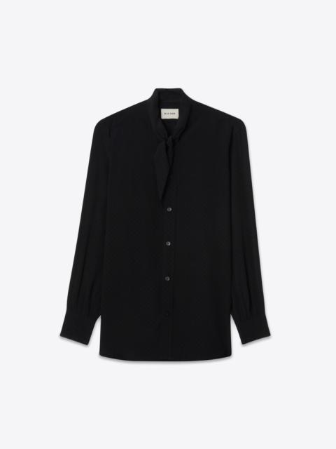 SHIRT 69 BLACK DOT JACQUARD