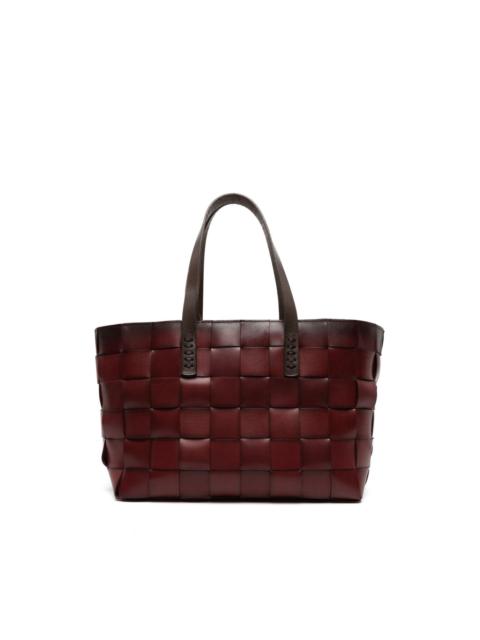 Japan leather tote bag