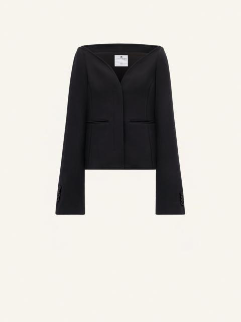 ELLIPSE HERITAGE CREPE TAILORED JACKET