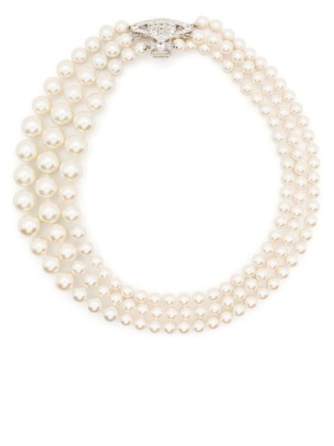 Vivienne Westwood Orb-detail Pearl Necklace