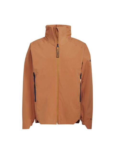 adidas Terrex C Myshelter R.r Jacket 'Brown' HG6027