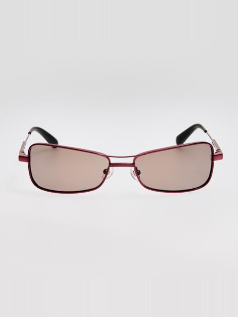 Statzione Sunglasses in Bordeaux