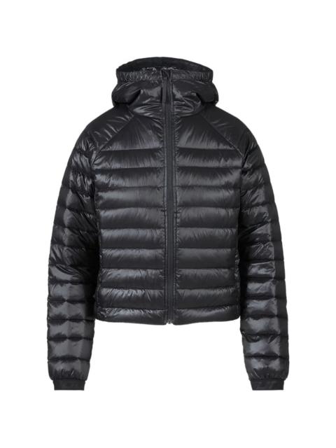 hooded down jacket