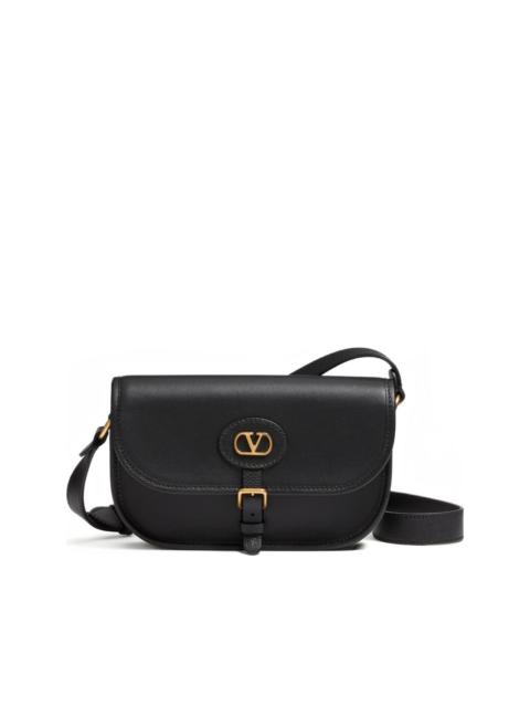Valentino Garavani Antibes small calfskin crossbody bag detailed with leather patches and VLogo Sign