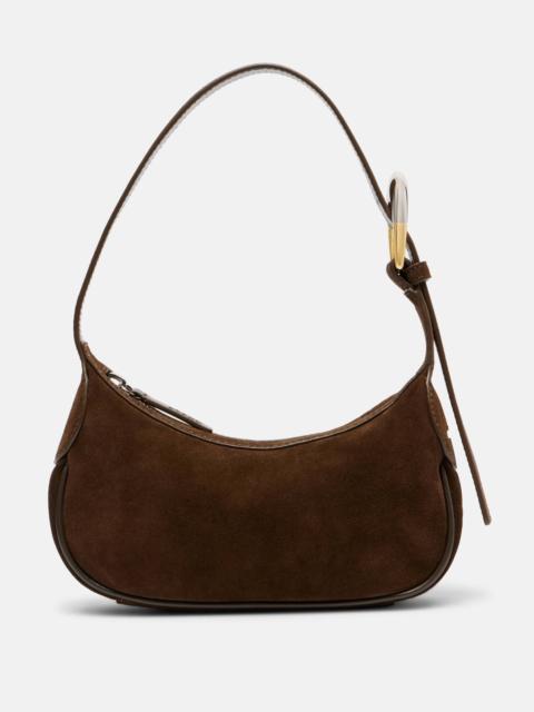 Owen suede shoulder bag